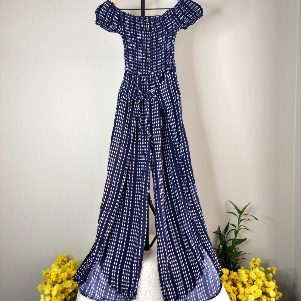 J for Justify Navy blue Women Jumpsuit Size XS